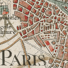 Carte de Cassini sur Paris